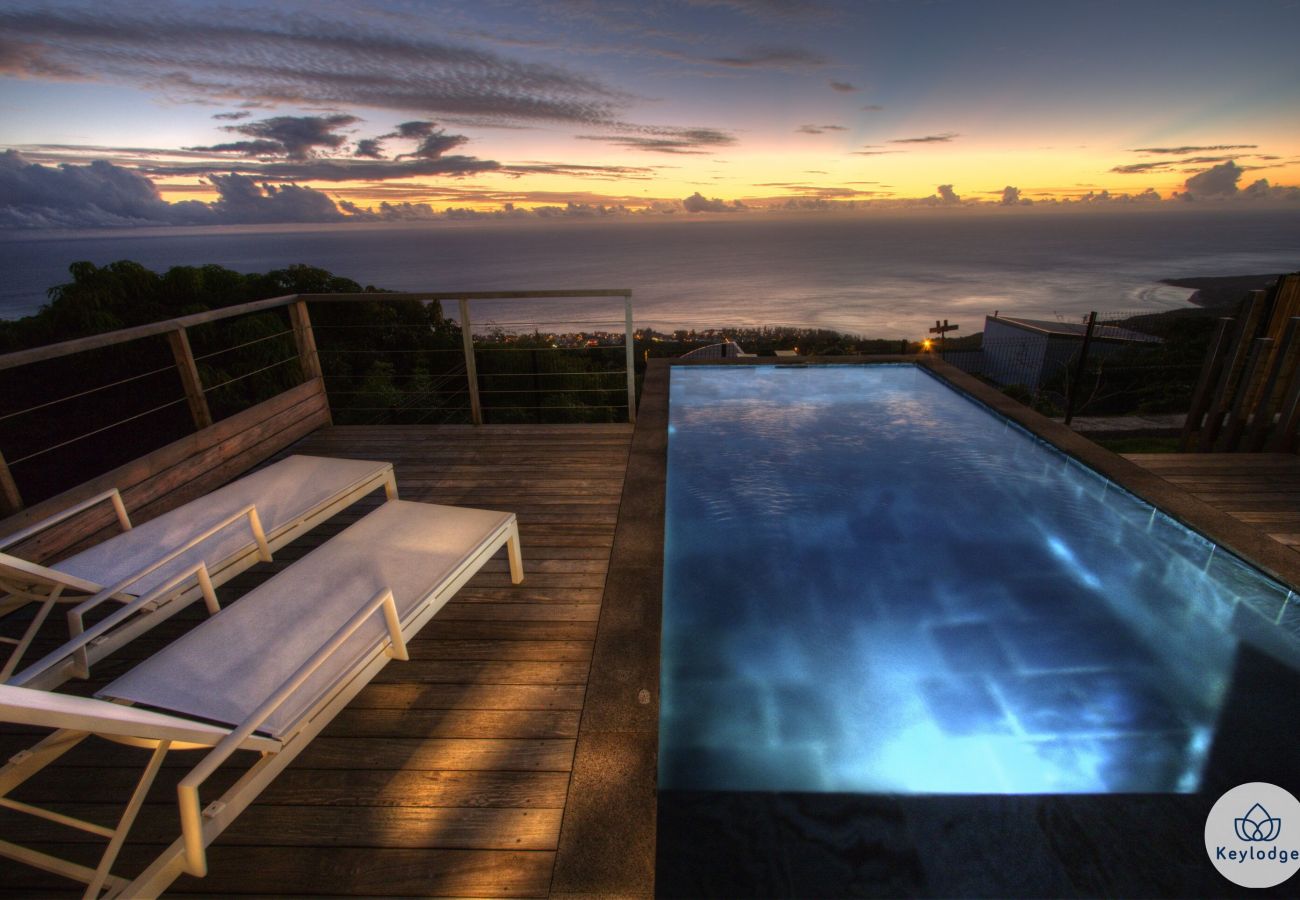 Villa in Saint-Leu - Villa Paloma**** - 140 m2 - Swimming pool - Exceptional view of the ocean - Saint Leu