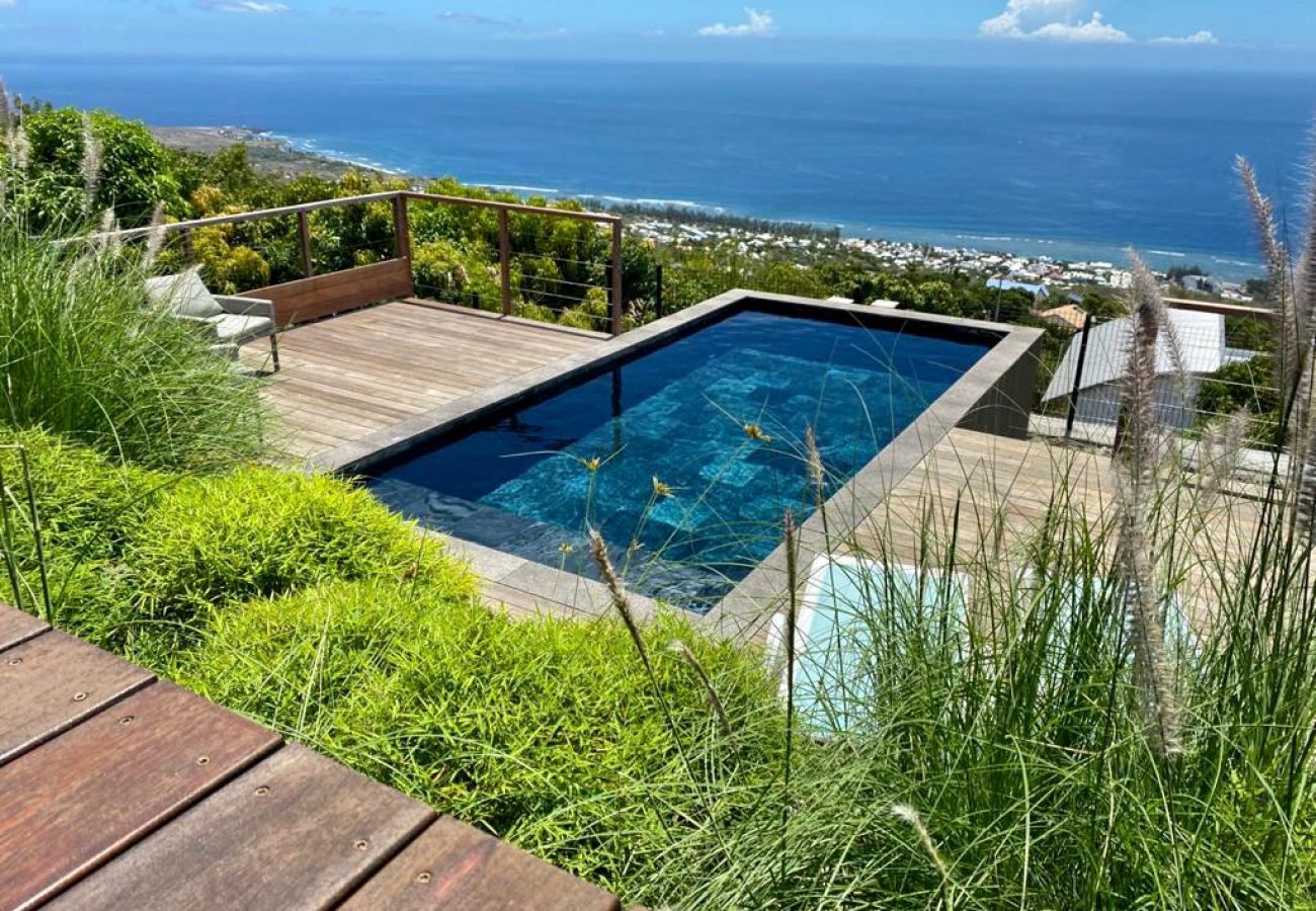 Villa in Saint-Leu - Villa Paloma**** - 140 m2 - Swimming pool - Exceptional view of the ocean - Saint Leu