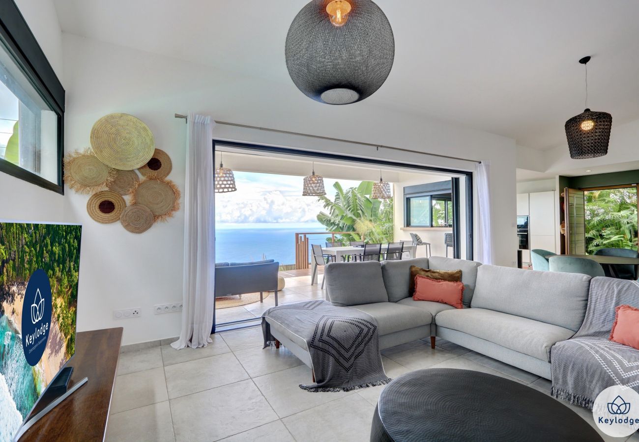 Villa in Saint-Leu - Villa Paloma**** - 140 m2 - Swimming pool - Exceptional view of the ocean - Saint Leu