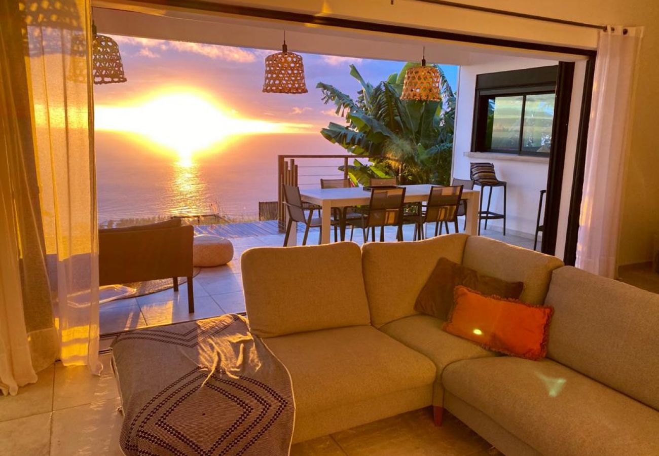 Villa in Saint-Leu - Villa Paloma**** - 140 m2 - Swimming pool - Exceptional view of the ocean - Saint Leu