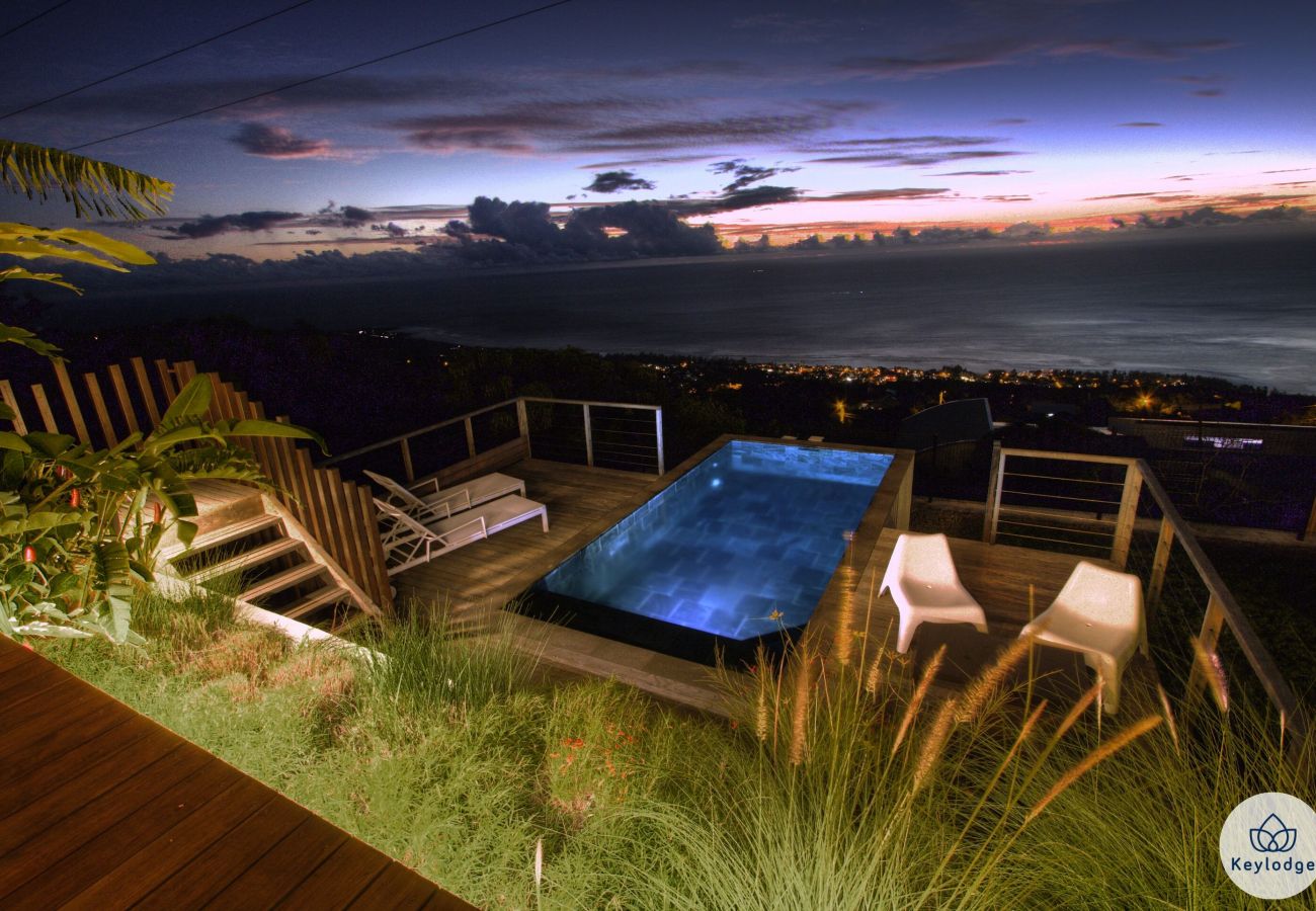 Villa in Saint-Leu - Villa Paloma**** - 140 m2 - Swimming pool - Exceptional view of the ocean - Saint Leu