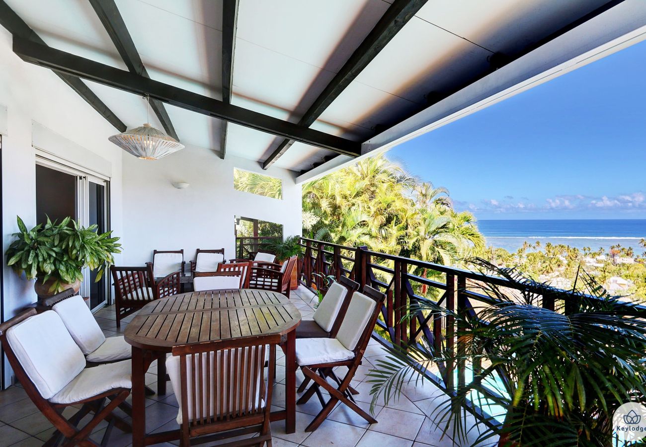 Villa in Saint-Gilles les Bains - Villa Horizon Lagon**** – Heated pool - Seaview – La Saline