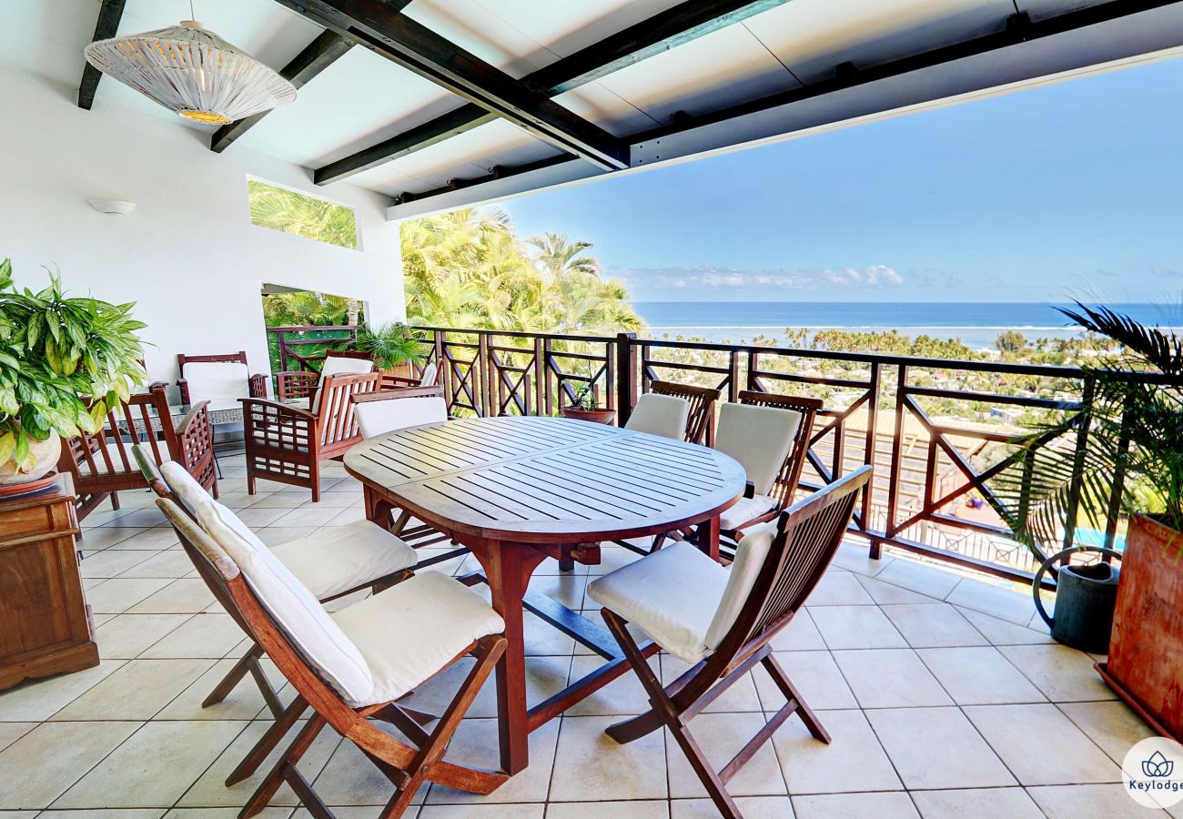Villa in Saint-Gilles les Bains - Villa Horizon Lagon**** – Heated pool - Seaview – La Saline
