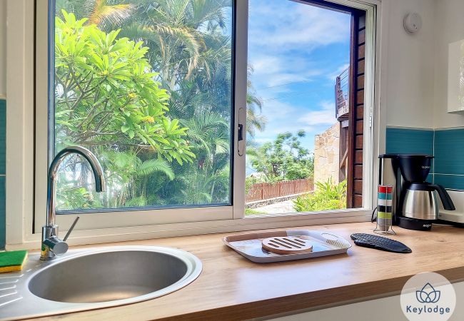 Studio in LES AVIRONS - Balcons du Sud, Aybowan – T1 bis with a shared relaxation pool – Les Avirons Studio in LES AVIRONS - Balcons du Sud, Aybowan – T1 bis with a shared relaxation pool – Les Avirons