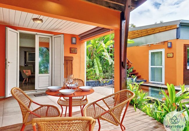 Studio in LES AVIRONS - Balcons du Sud, Le Cardinal – T1 bis 35m² with common relaxation pool – Les Avirons Studio in LES AVIRONS - Balcons du Sud, Le Cardinal – T1 bis 35m² with common relaxation pool – Les Avirons