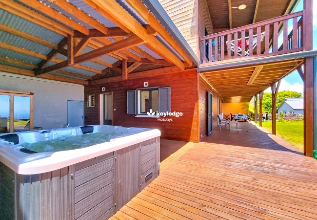  in SAINTE-MARIE - Bleu des Ô - 66m² house with jacuzzi and sauna