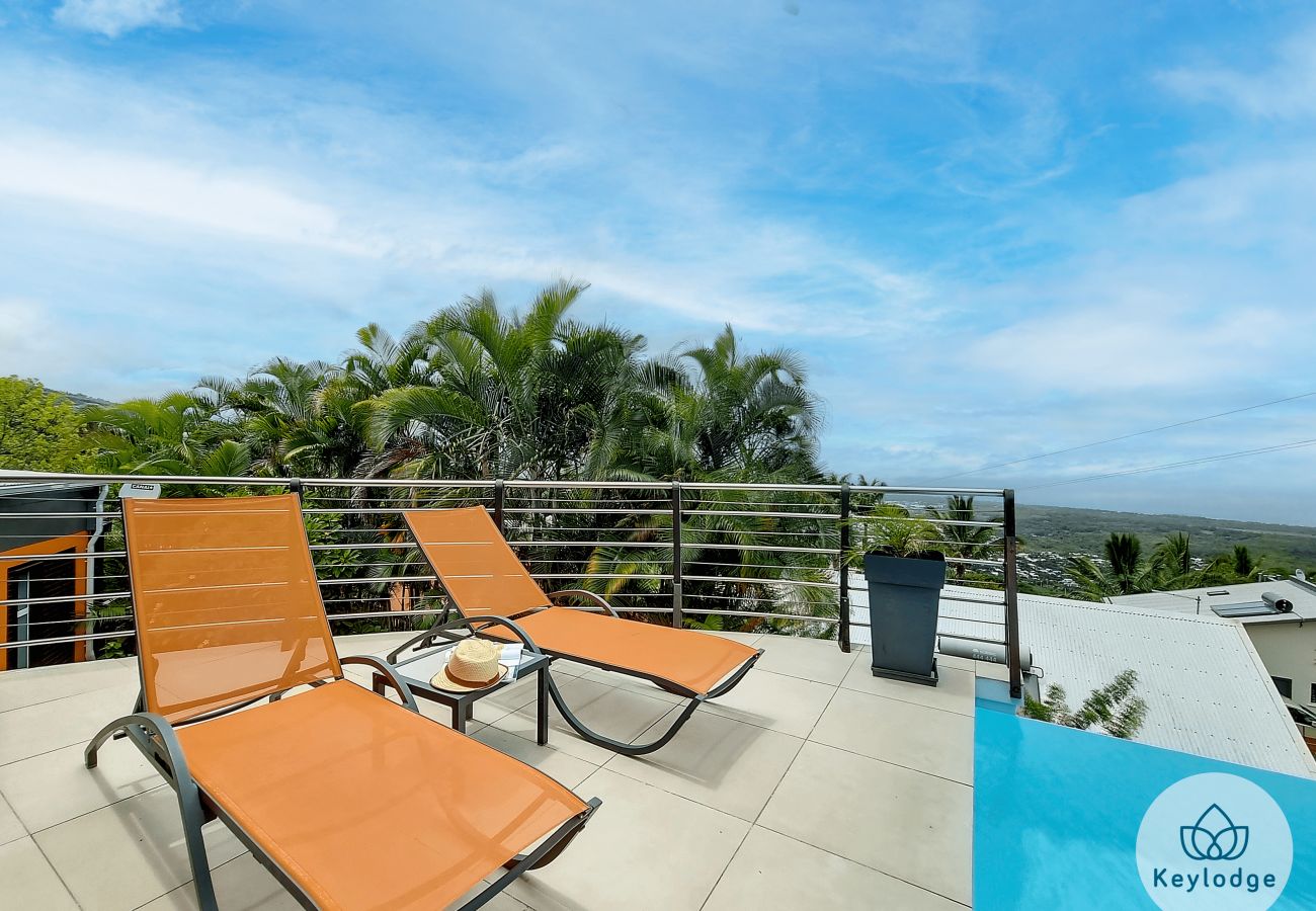 Villa à LES AVIRONS - Balcons du Sud, Villa Perle de l’Océan – Villa avec piscine chauffée - Les Avirons