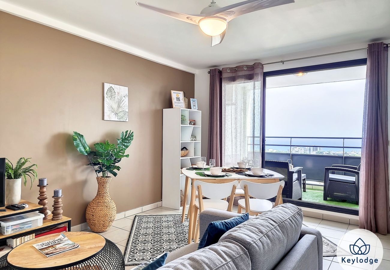 Appartement à Saint Denis - T2 – Azurite – avec vue mer – Saint-Denis