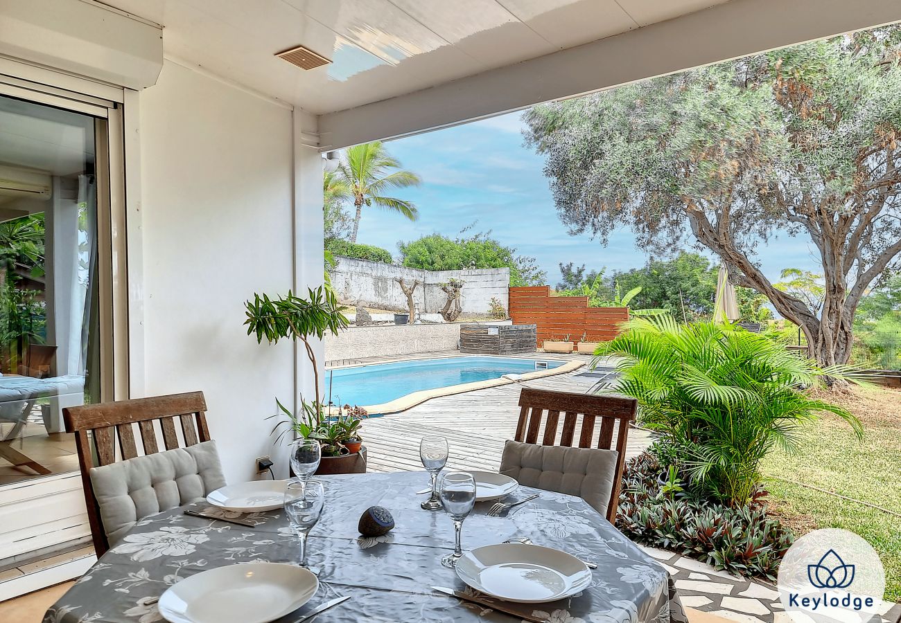 Villa à Saint-Gilles les Hauts - Villa Cadentia*** – 3 chambres avec piscine et vue mer – Saint-Gilles les Hauts